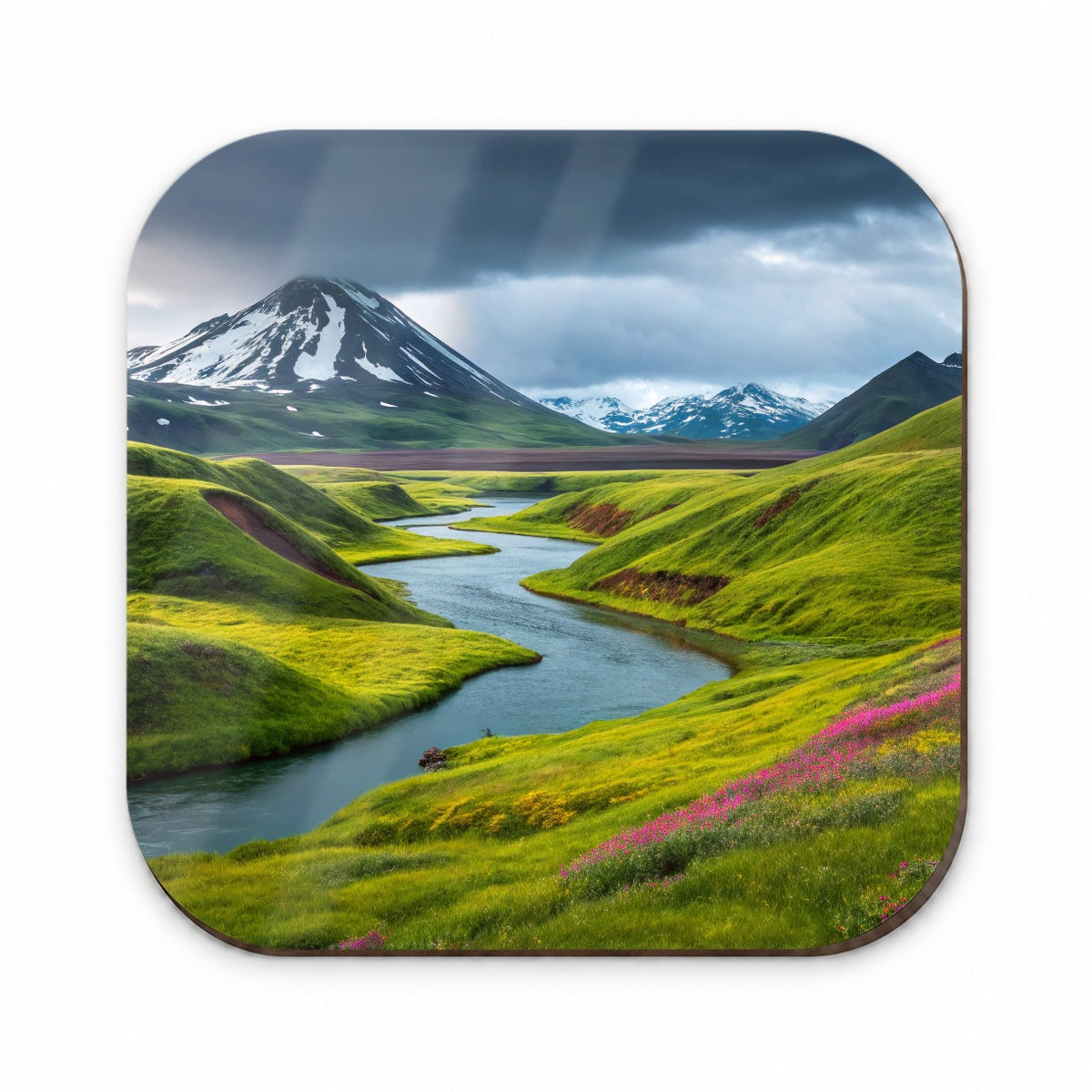 Iceland Beautiful Mountains Fridge Magnet