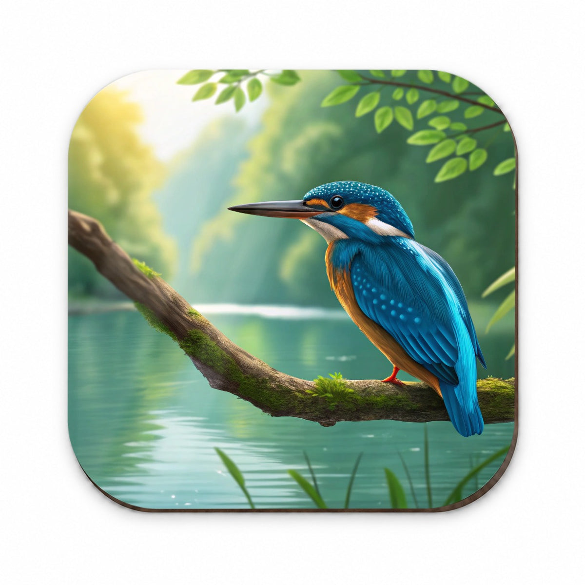 Kingfisher Blue Bird Fridge Magnet