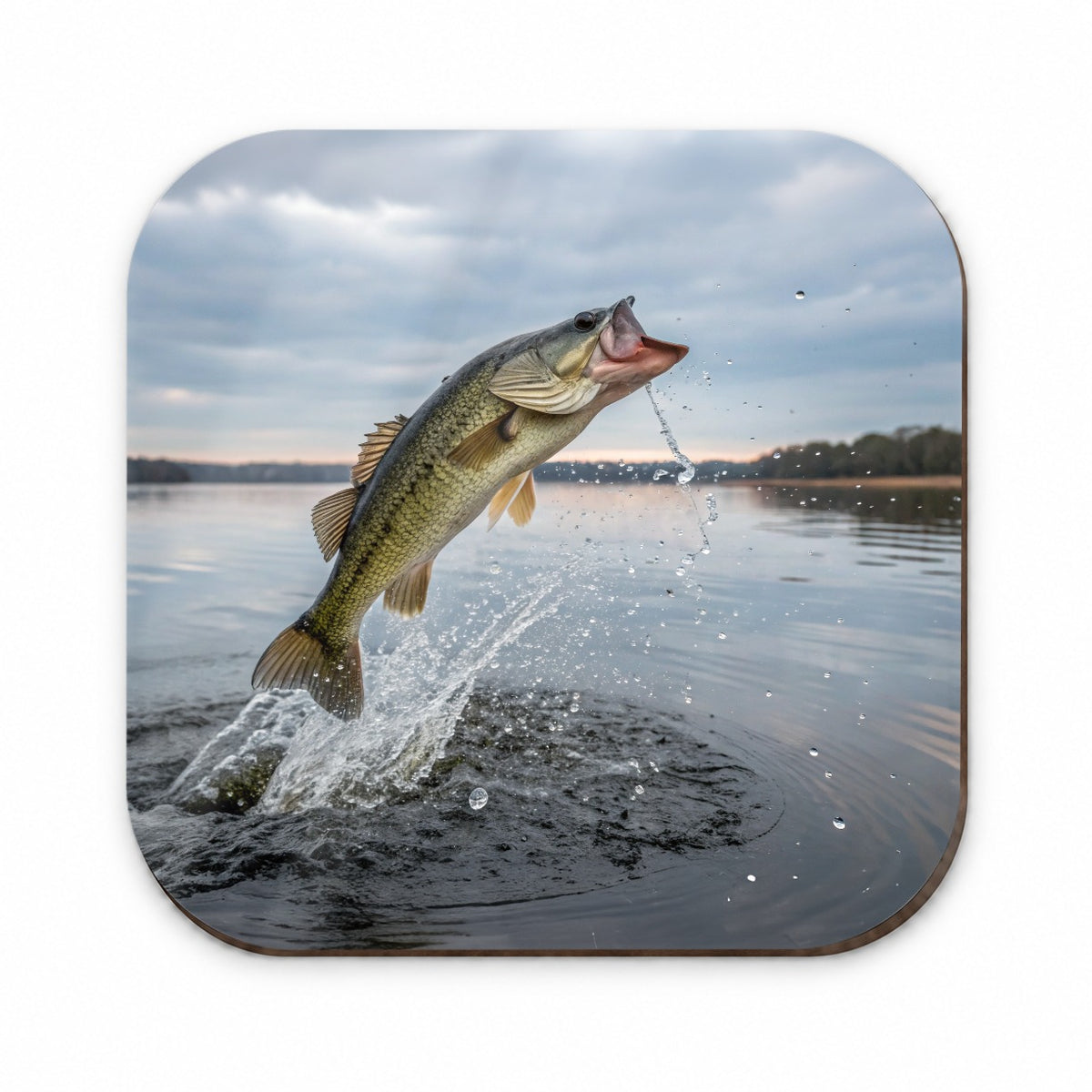 Largemouth Bass Fish Jumping Fishing Awesome Fridge Magnet