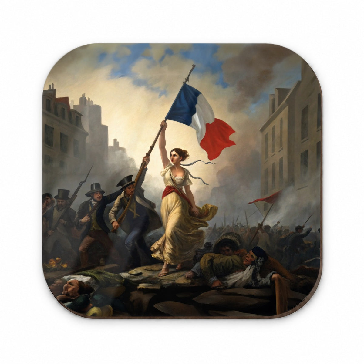 Liberty Leading The People Eugene Delacroix Inspired By Fridge Magnet
