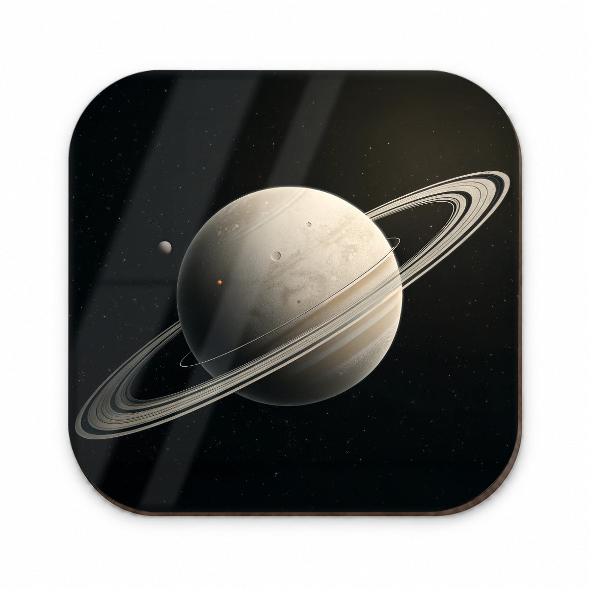 Minimal Planet Rings Space Saturn Fridge Magnet
