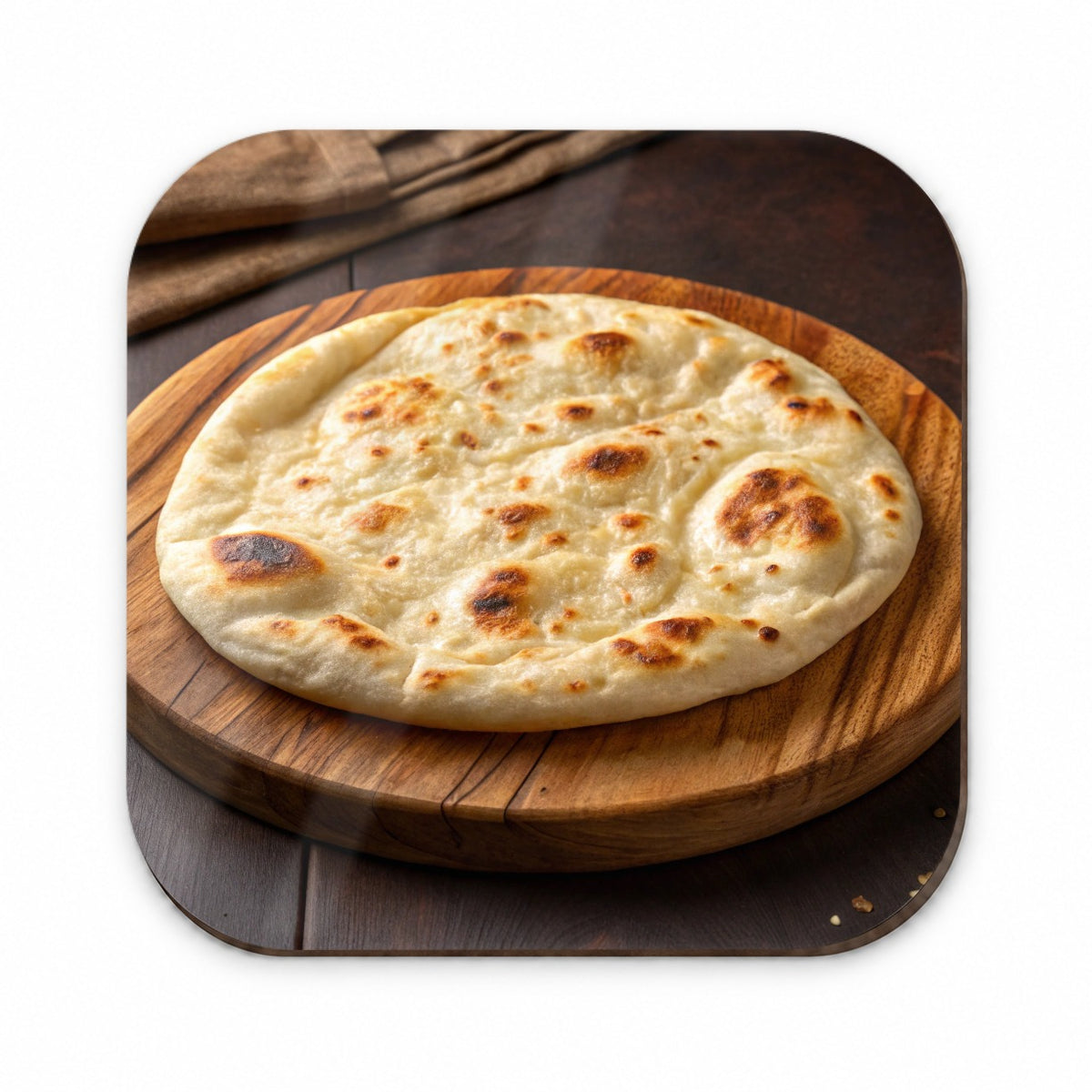 Naan Flatbread Fridge Magnet
