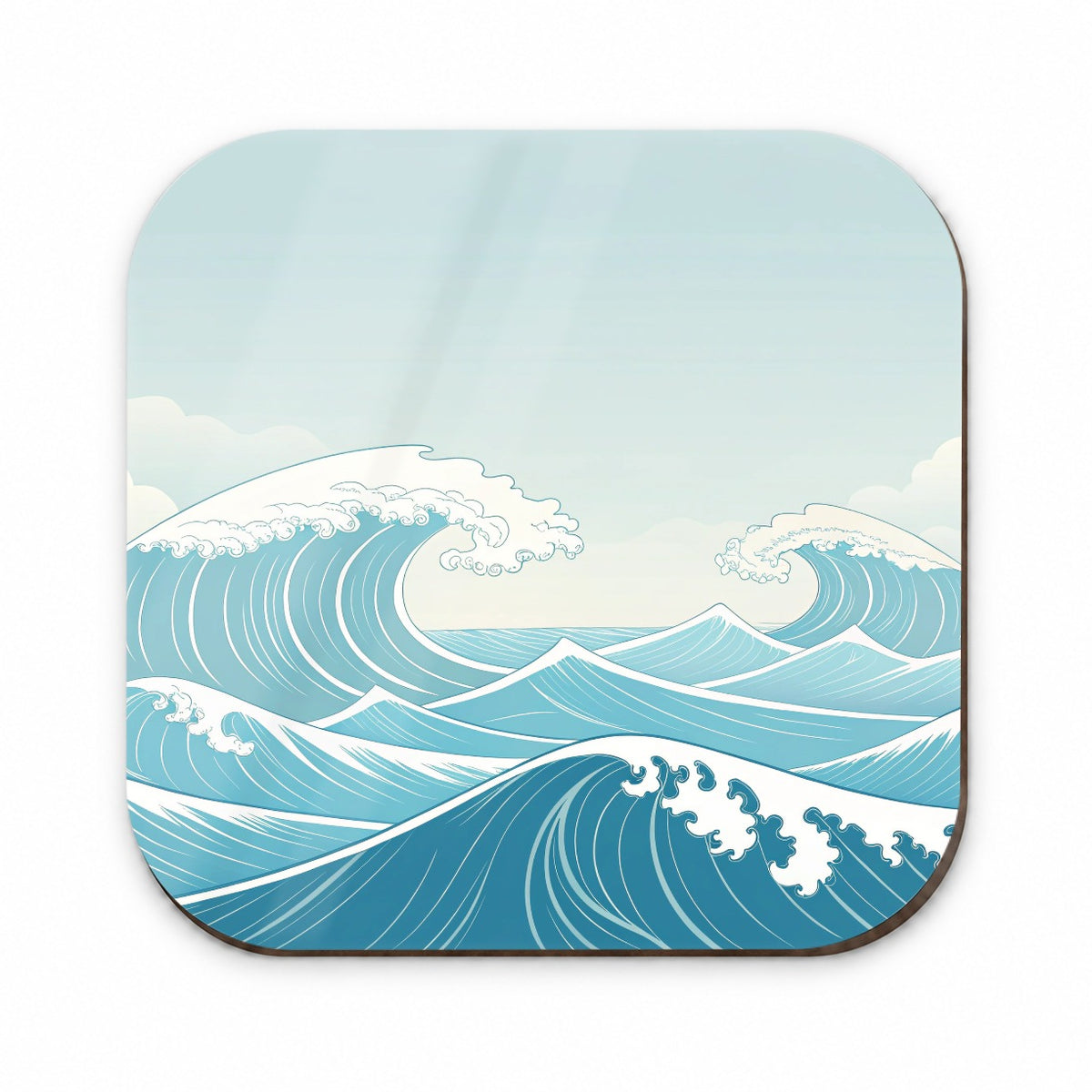 Ocean Waves High Surf Fridge Magnet
