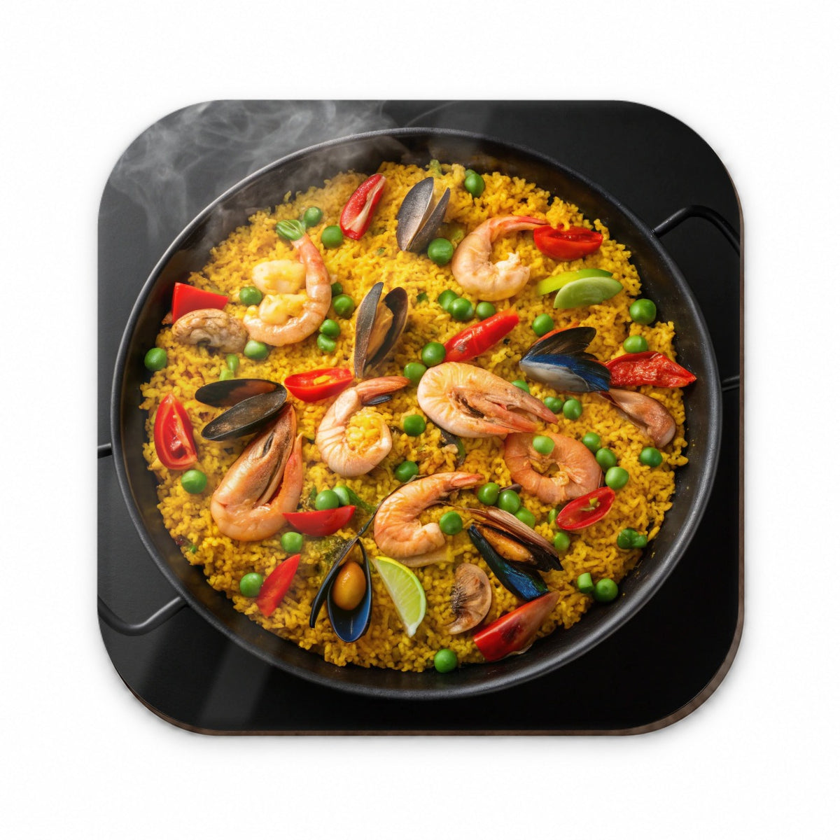 Paella Spanish Rice Dish Fridge Magnet