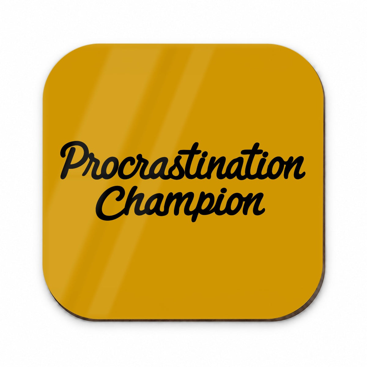 Procrastination Champion Funny Fridge Magnet