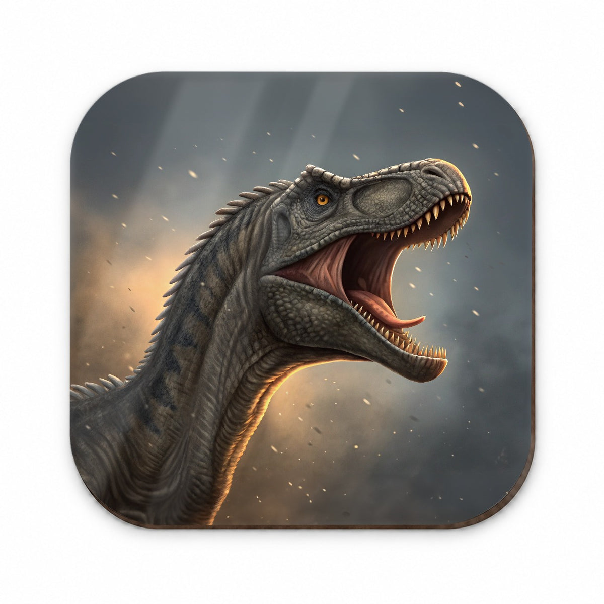 Roaring Brontosaurus Dinosaur Fridge Magnet