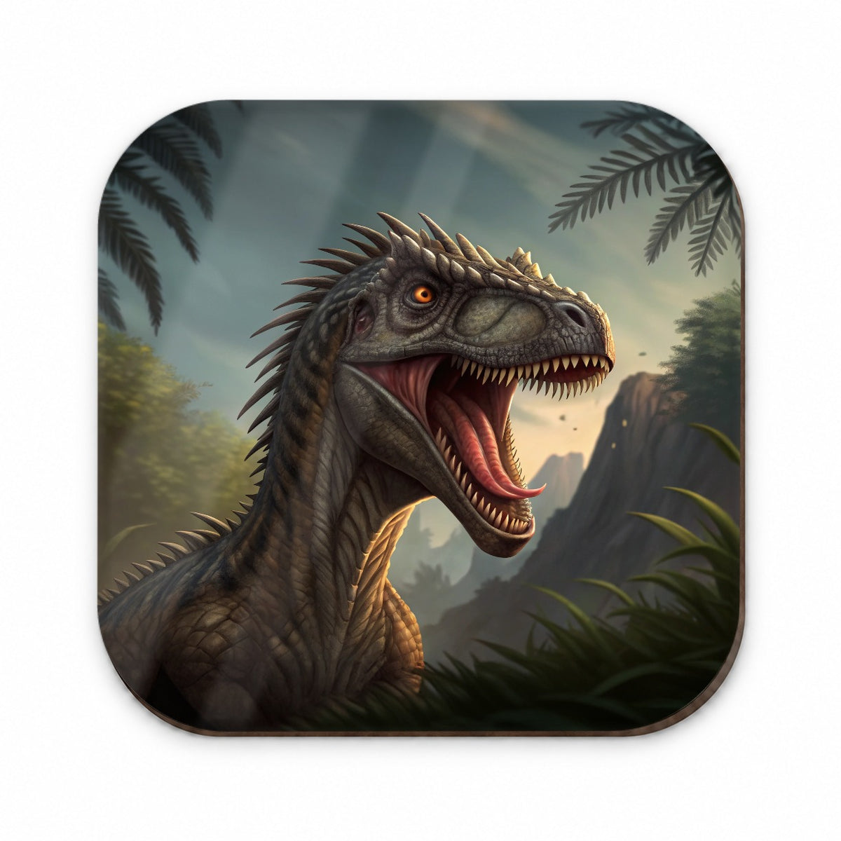 Roaring Eoraptor Dinosaur Scary Fridge Magnet