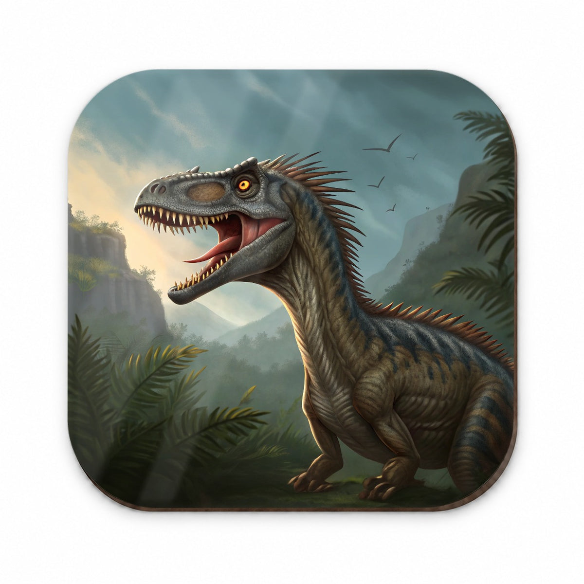 Roaring Eoraptor Dinosaur Fridge Magnet