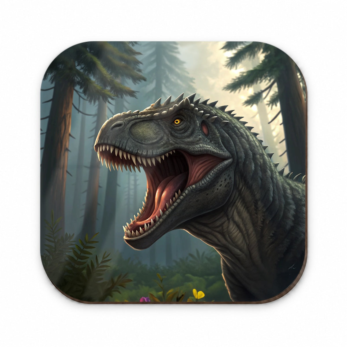 Roaring Giganotosaurus Dinosaur Fridge Magnet