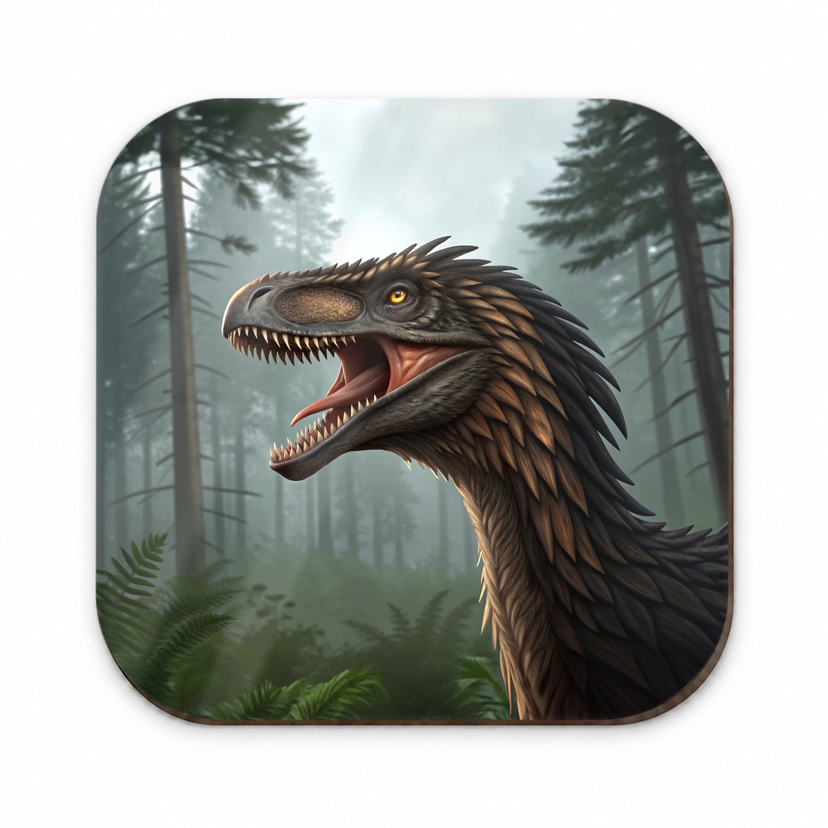 Roaring Raptor Dinosaur Fridge Magnet