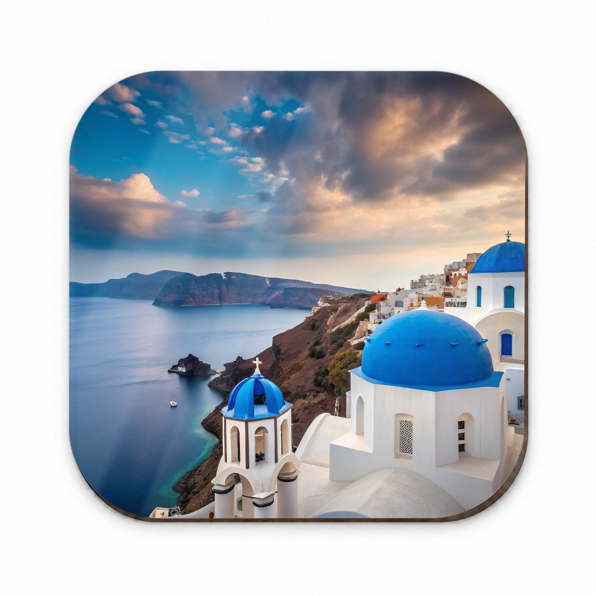 Santorini Greece Travel Beautiful Fridge Magnet