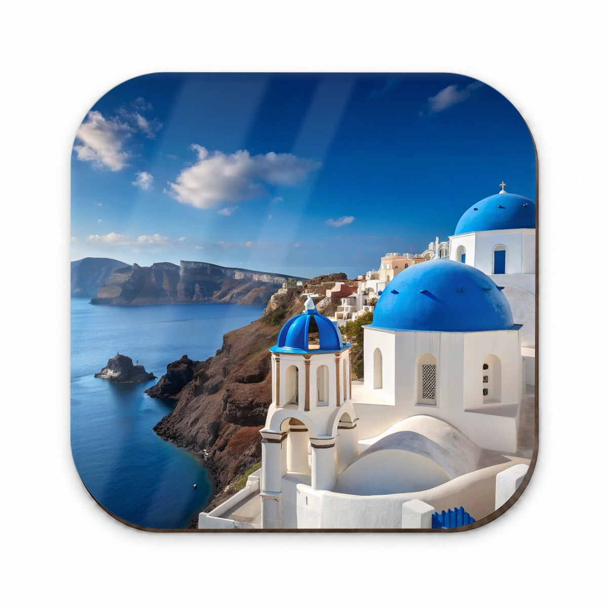 Santorini Greece Travel Stunning Fridge Magnet
