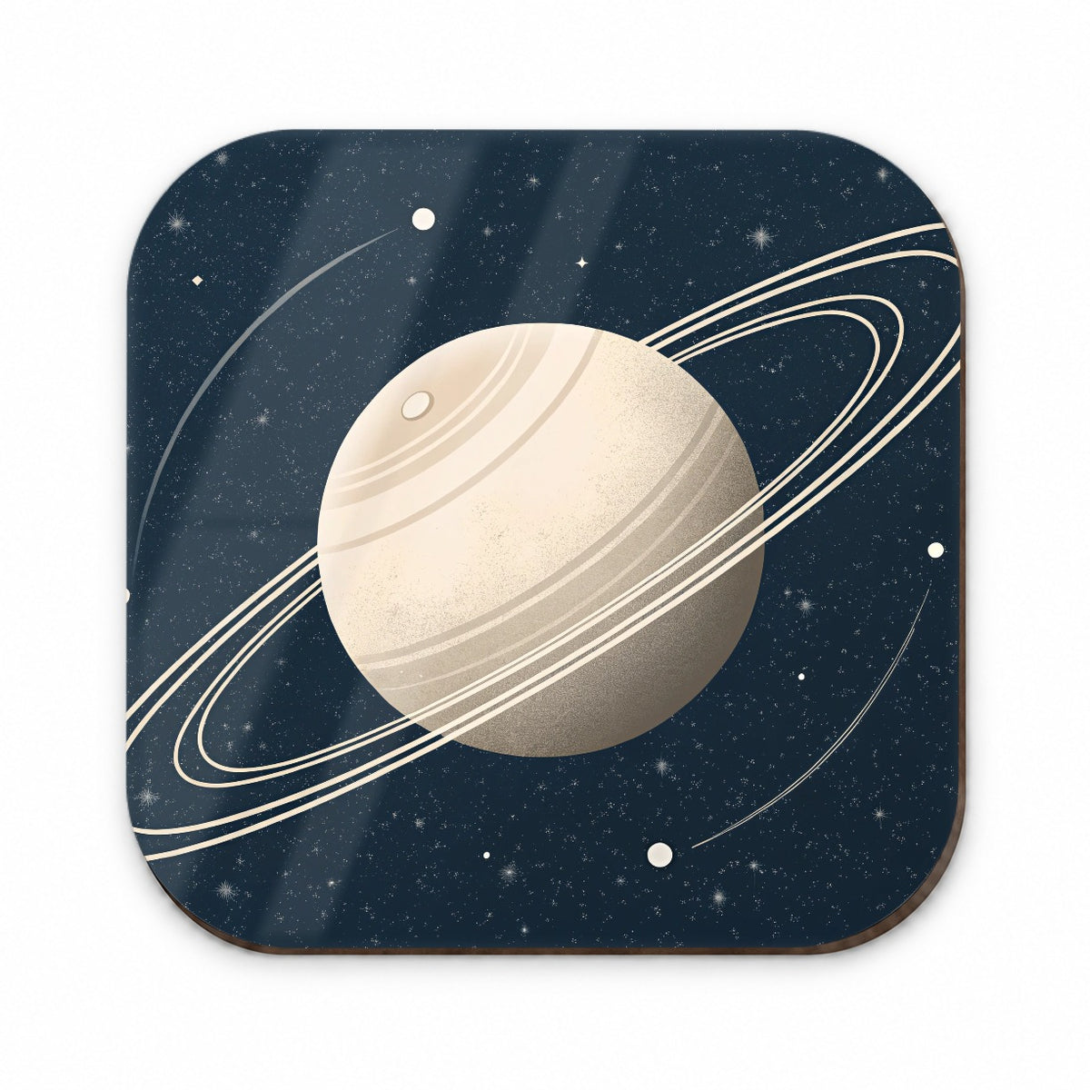 Saturn Planet Rings Space Fridge Magnet