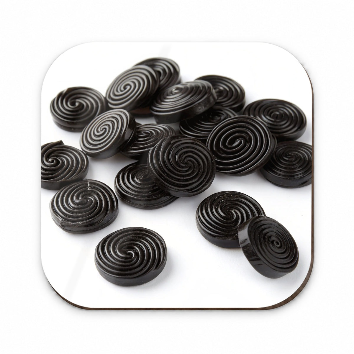 Scattered Black Licorice Fridge Magnet