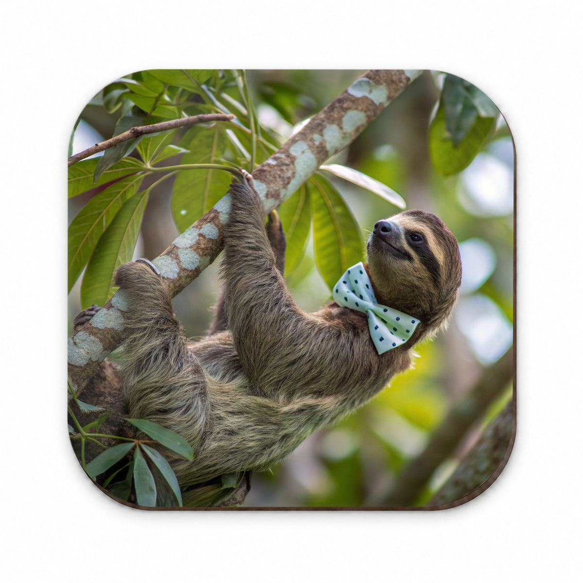 Sloth Wearing Bow Tie Funny Fridge Magnet
