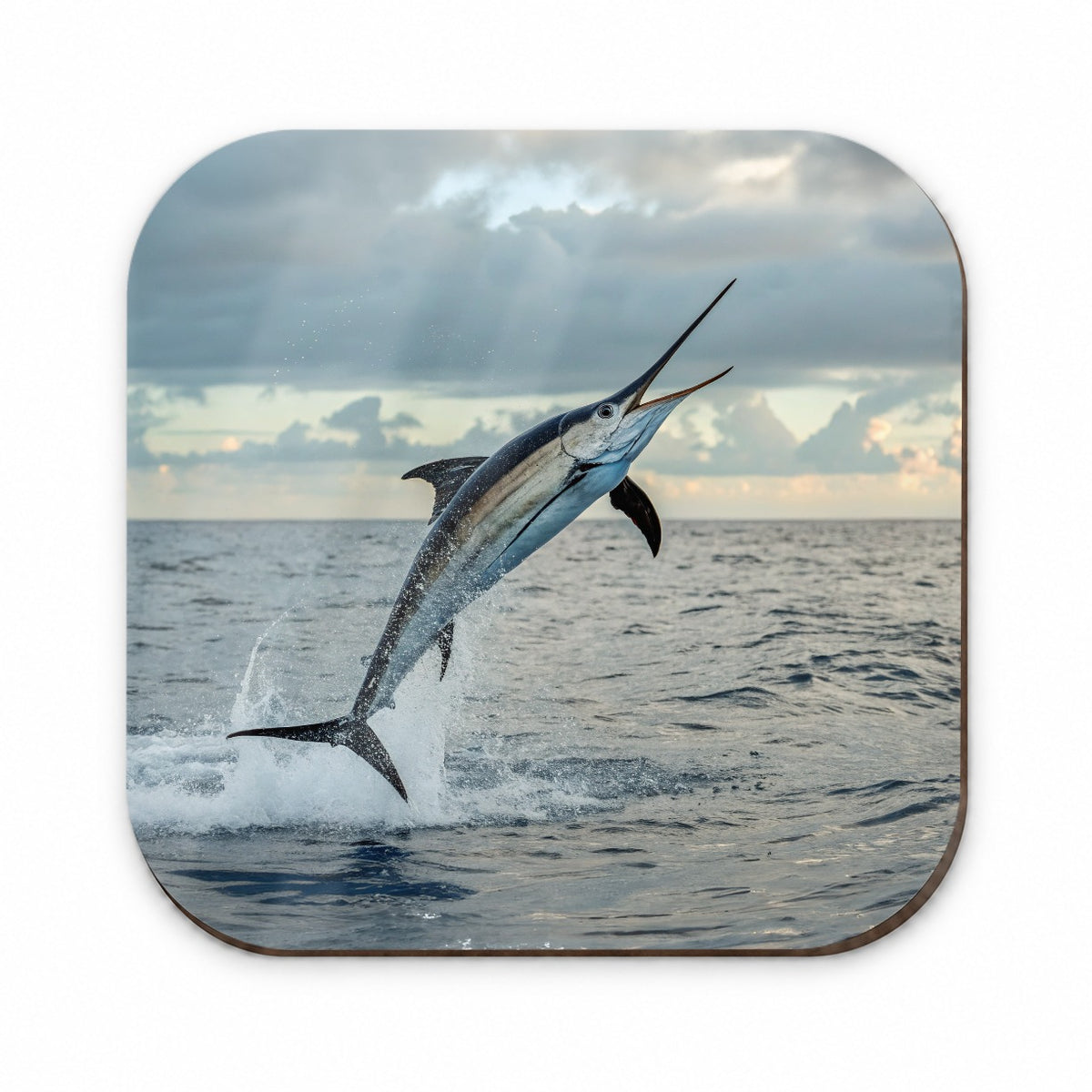Swordfish Jumping Fishing Fridge Magnet