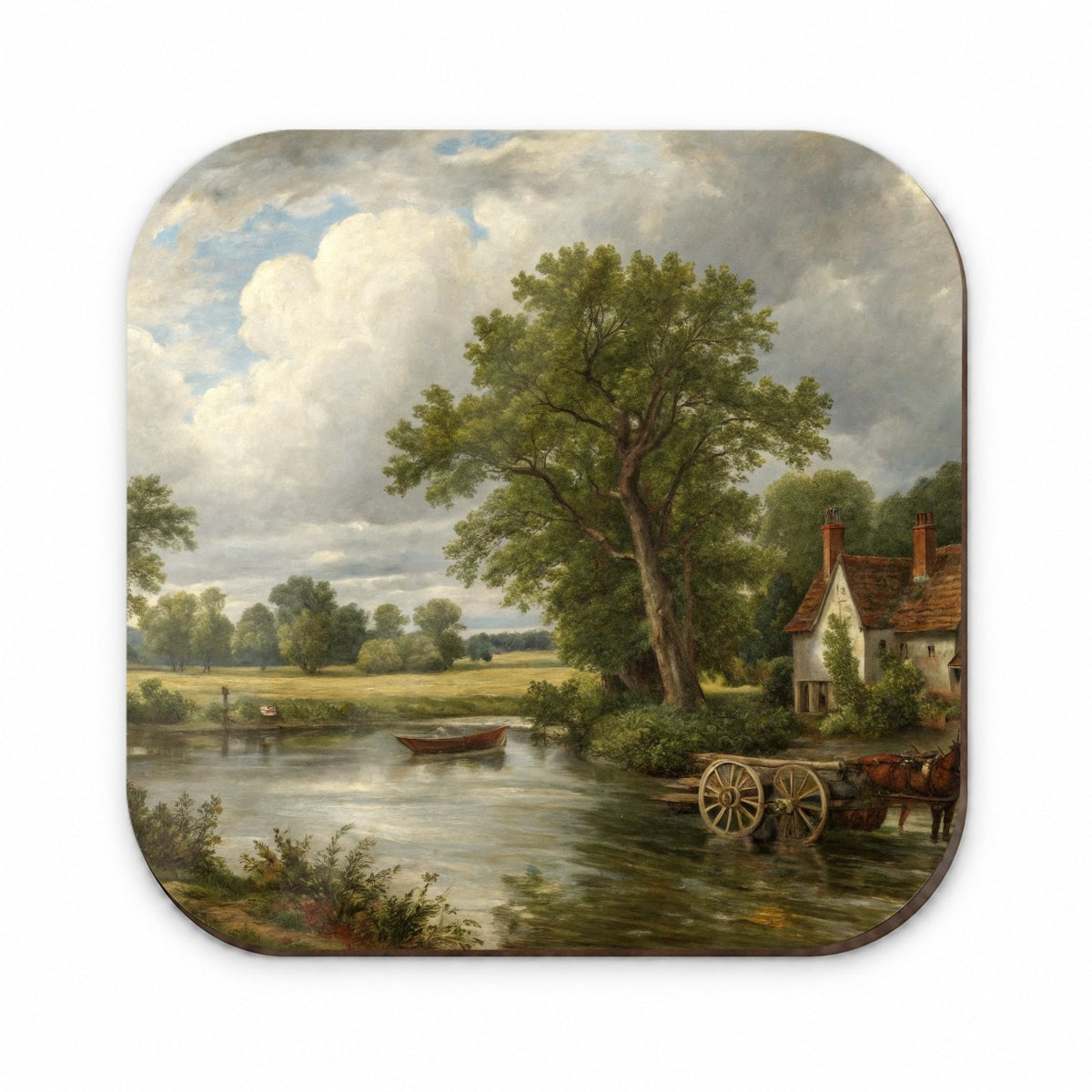 The Hay Wain By John Constable Painting Inspired Fridge Magnet