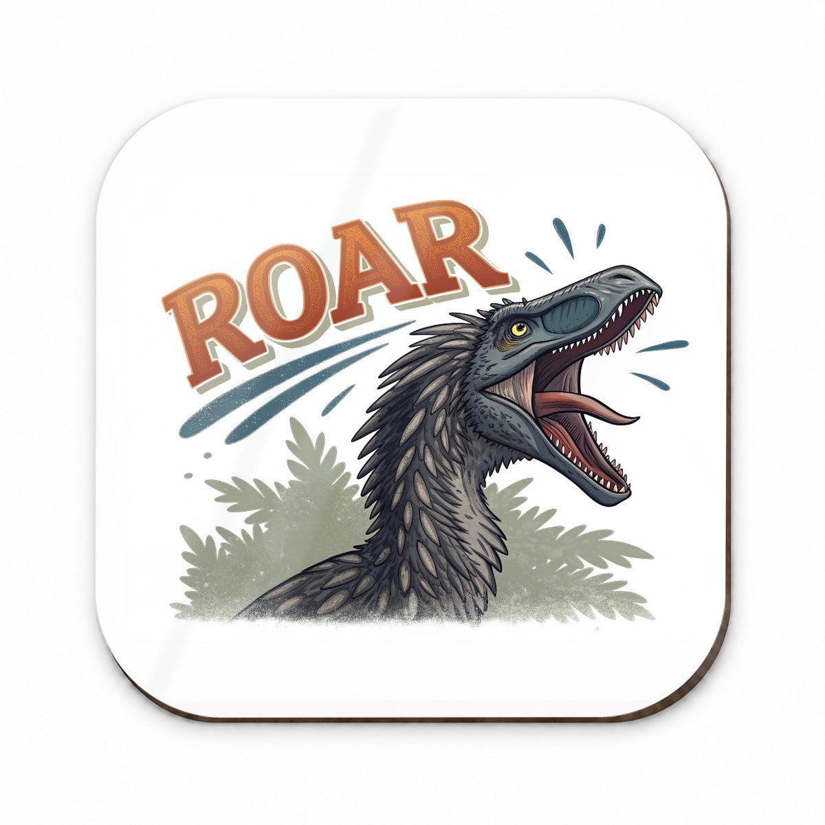 Therizinosaurus Roar Bold Dinosaur Fridge Magnet