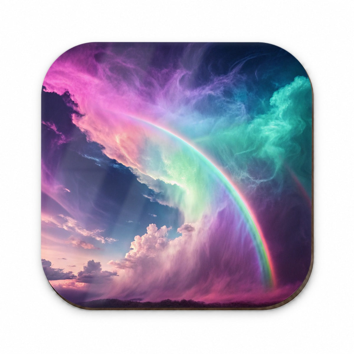 Vapor Rainbow Storm Fridge Magnet