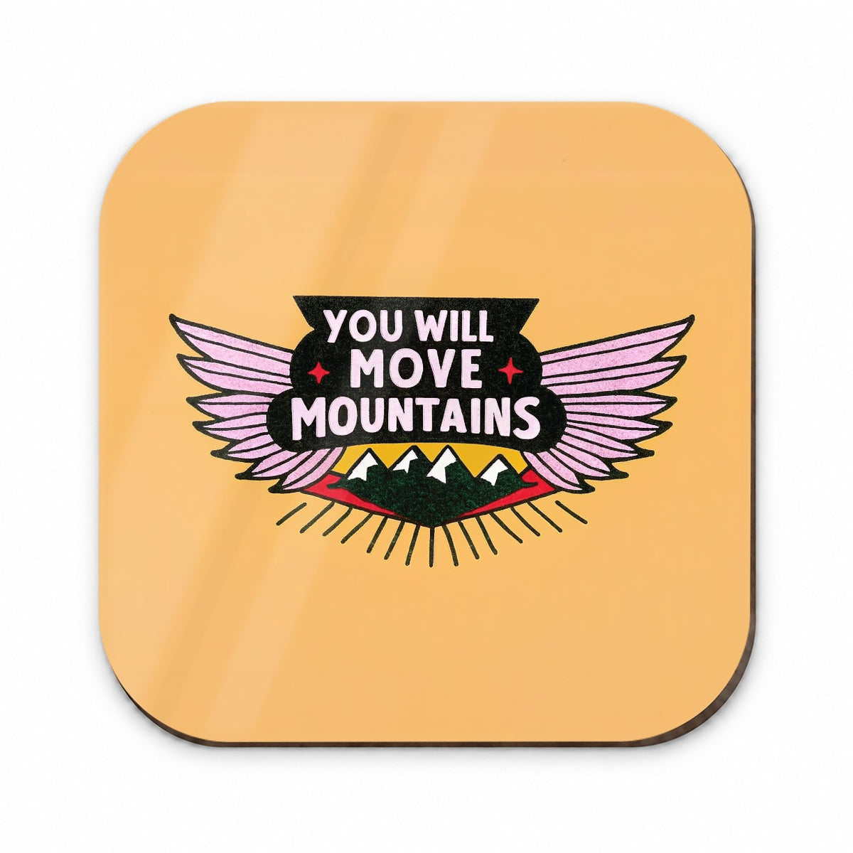 You Will Move Mountains Inspirational Fridge Magnet