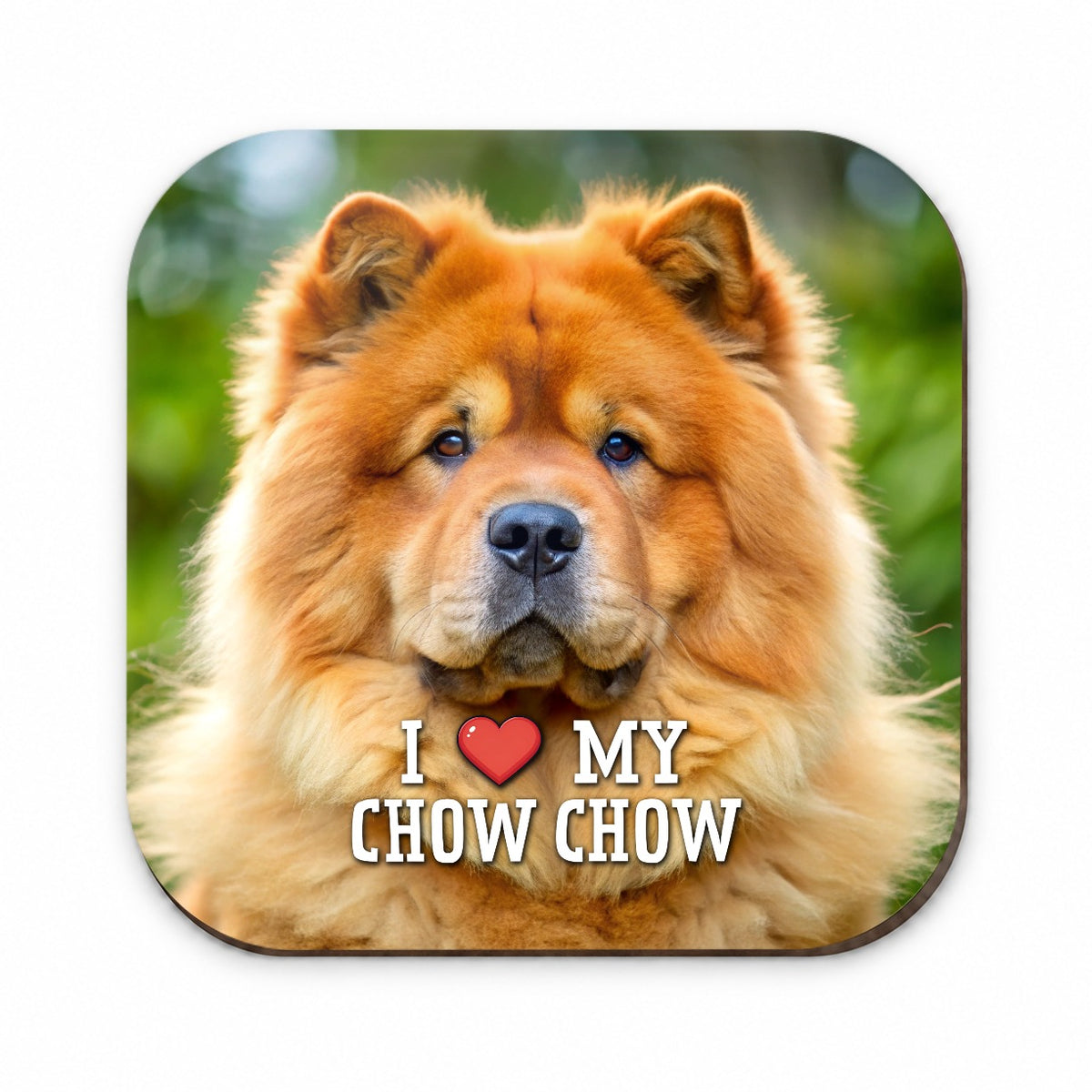I Love My Chow Chow Dog Heart Fridge Magnet