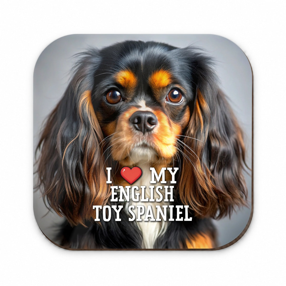 I Love My English Toy Spaniel Dog Heart Fridge Magnet