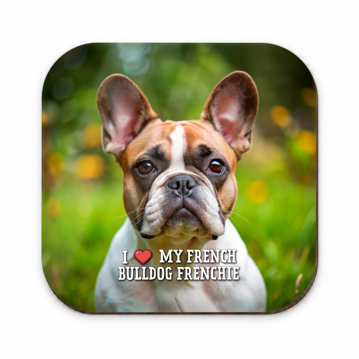 I Love My French Bulldog Frenchie Dog Heart Fridge Magnet