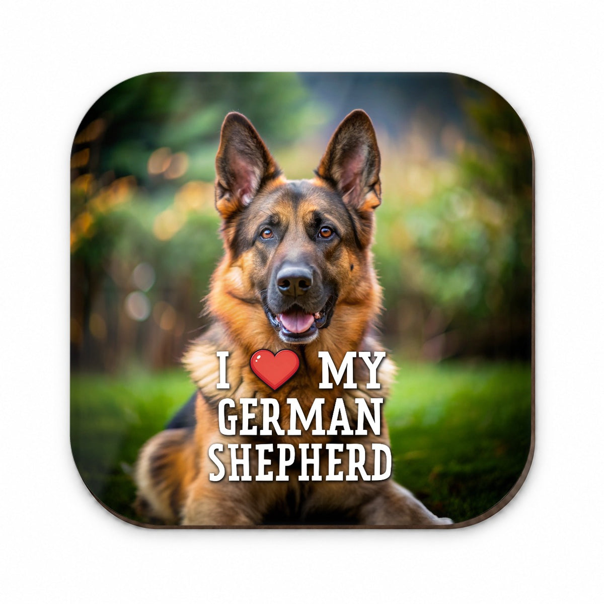 I Love My German Shepherd Dog Heart Fridge Magnet