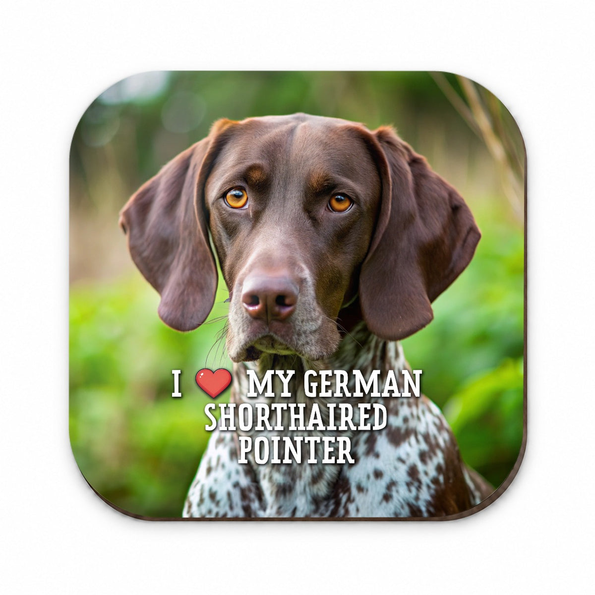 I Love My German Shorthaired Pointer Dog Heart Fridge Magnet