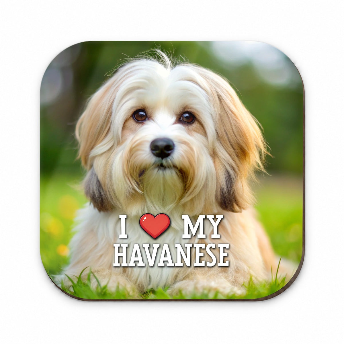 I Love My Havanese Dog Heart Fridge Magnet