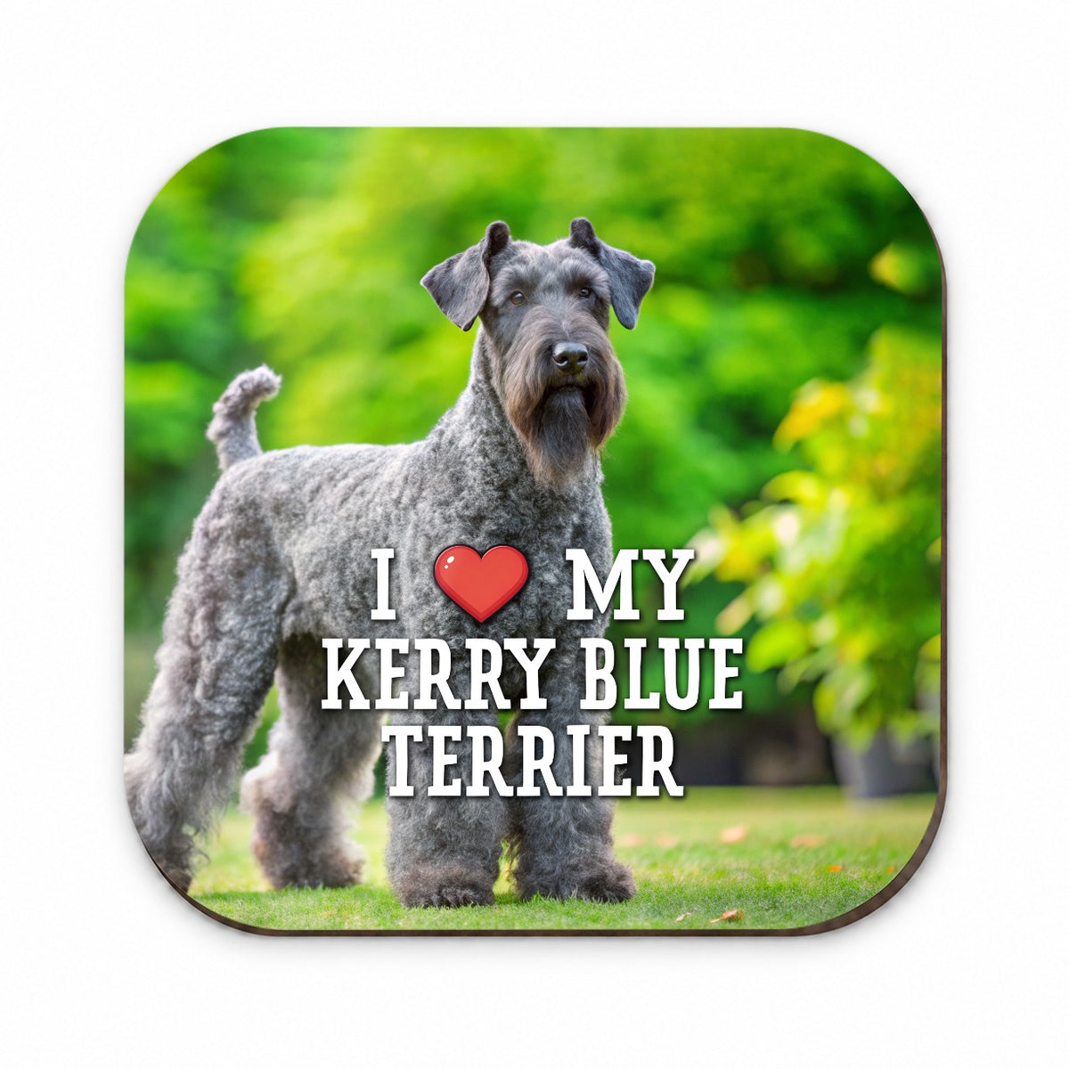 I Love My Kerry Blue Terrier Dog Heart Fridge Magnet