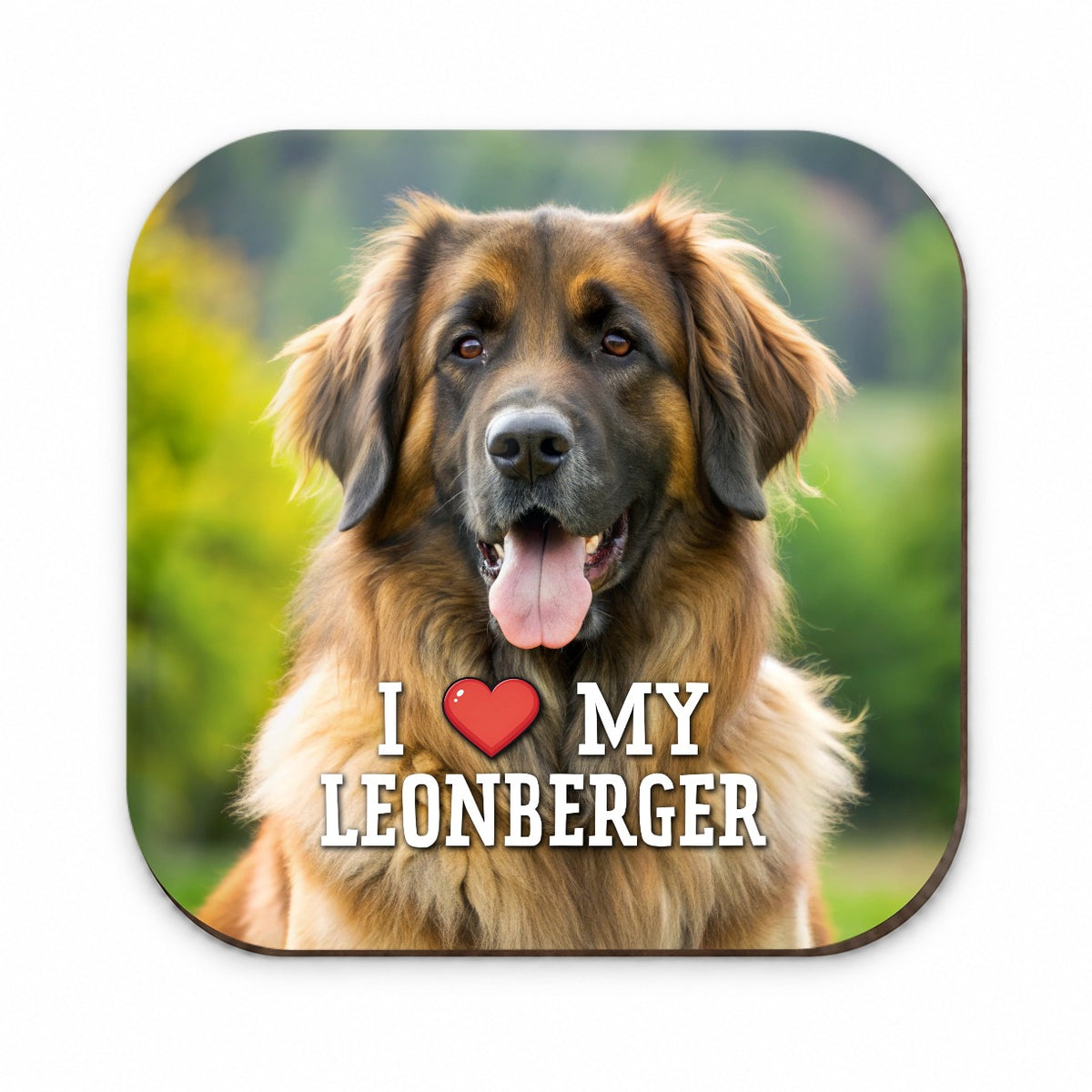 I Love My Leonberger Dog Heart Fridge Magnet