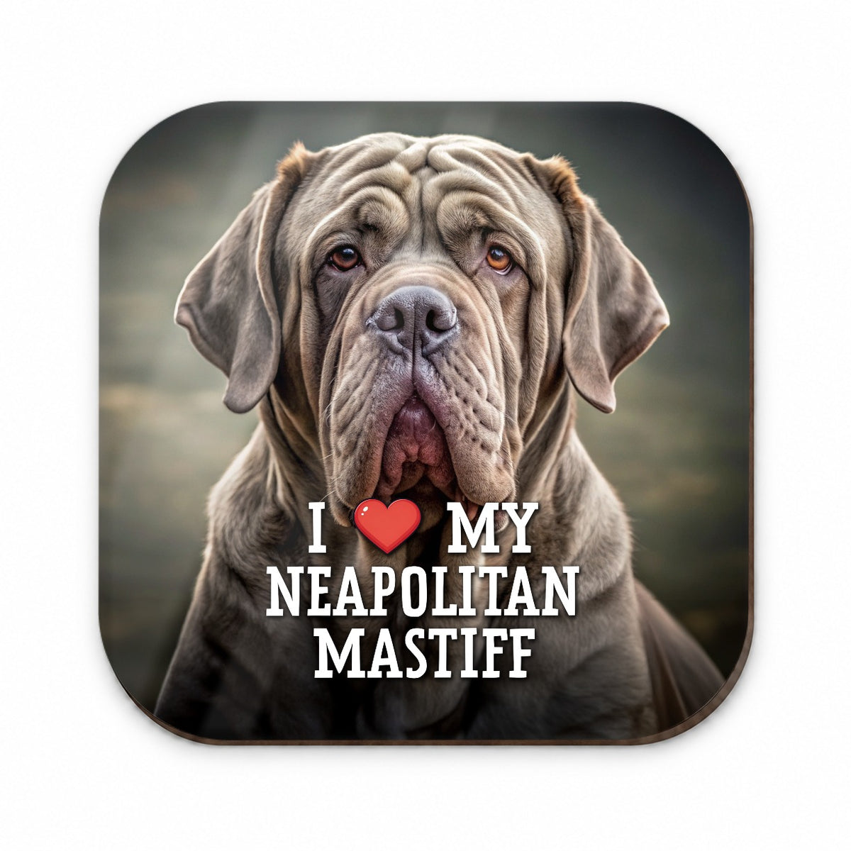 I Love My Neapolitan Mastiff Dog Heart Fridge Magnet