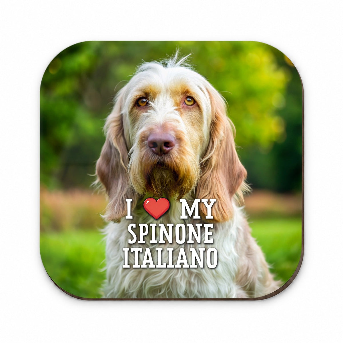 I Love My Spinone Italiano Dog Heart Fridge Magnet