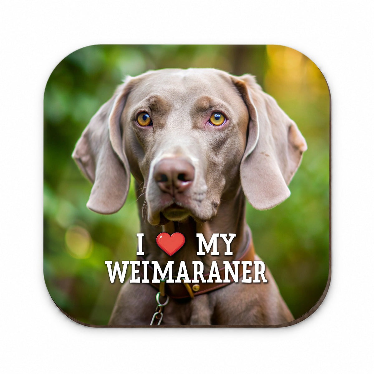 I Love My Weimaraner Dog Heart Fridge Magnet