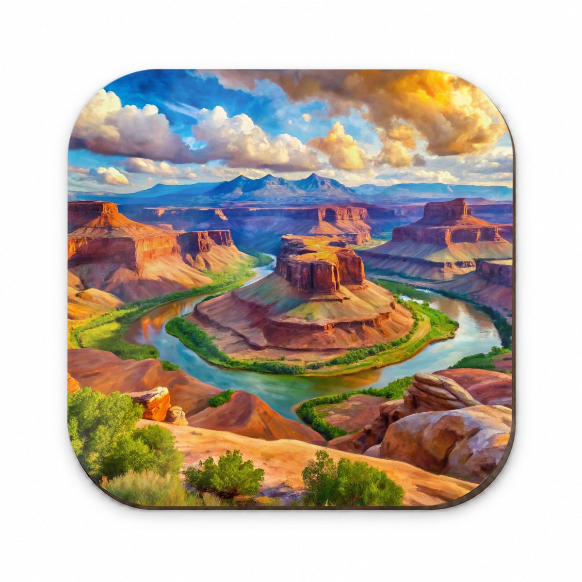 Canyonlands National Park Utah Watercolor Style Fridge Magnet