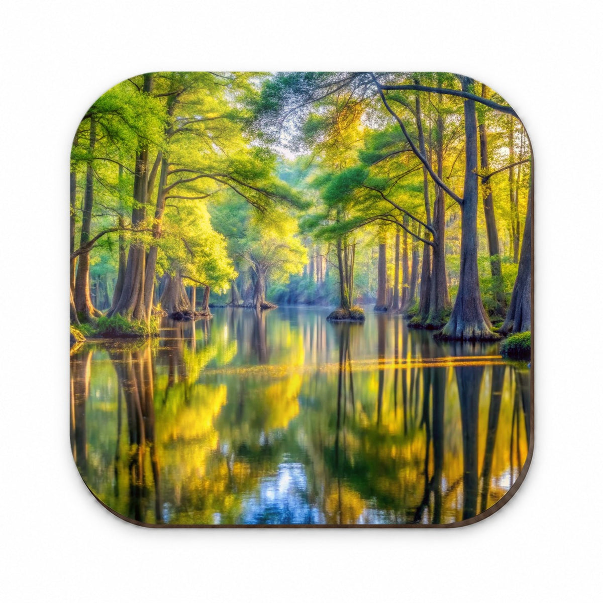Congaree National Park South Carolina Watercolor Style Fridge Magnet