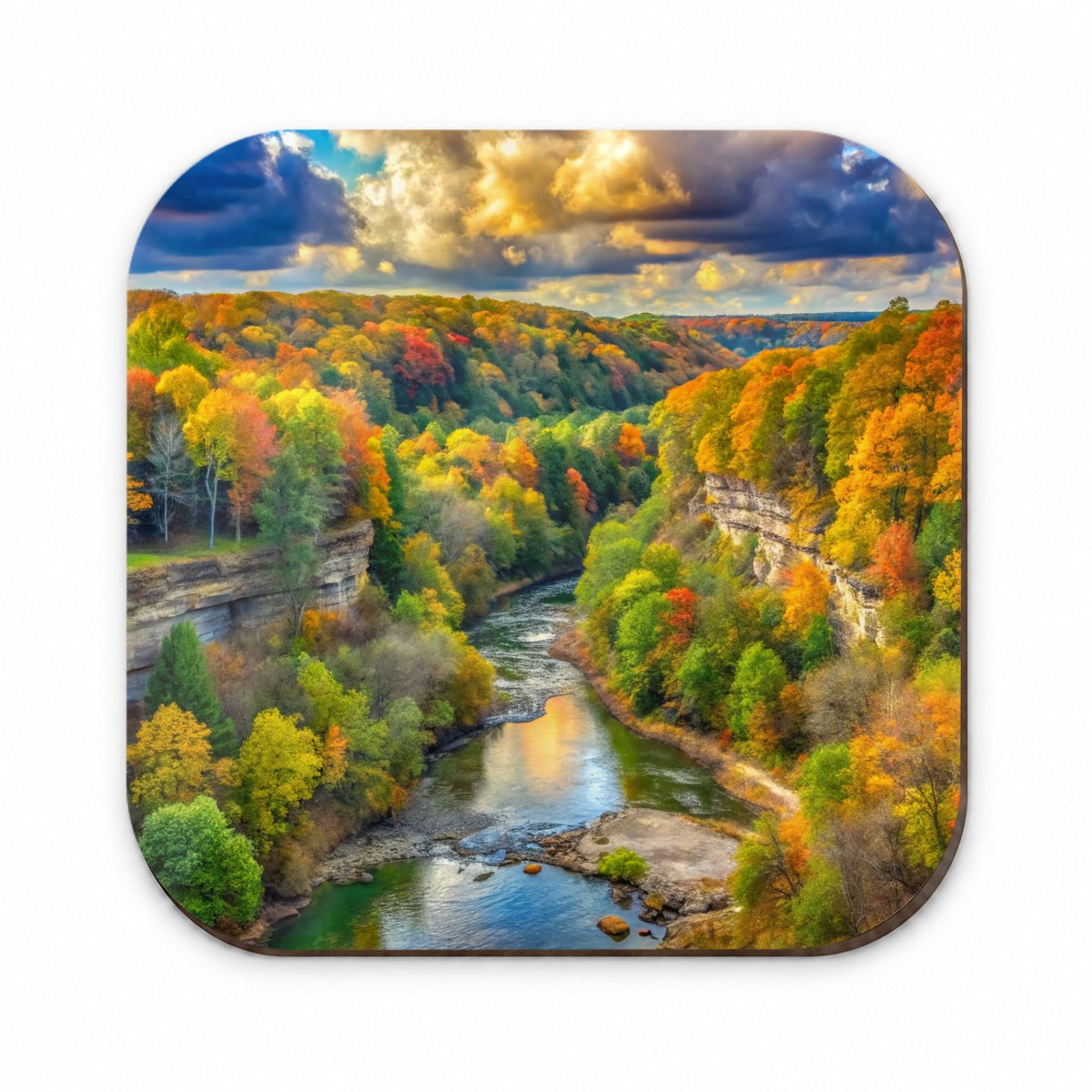 Cuyahoga Valley National Park Ohio Watercolor Style Fridge Magnet