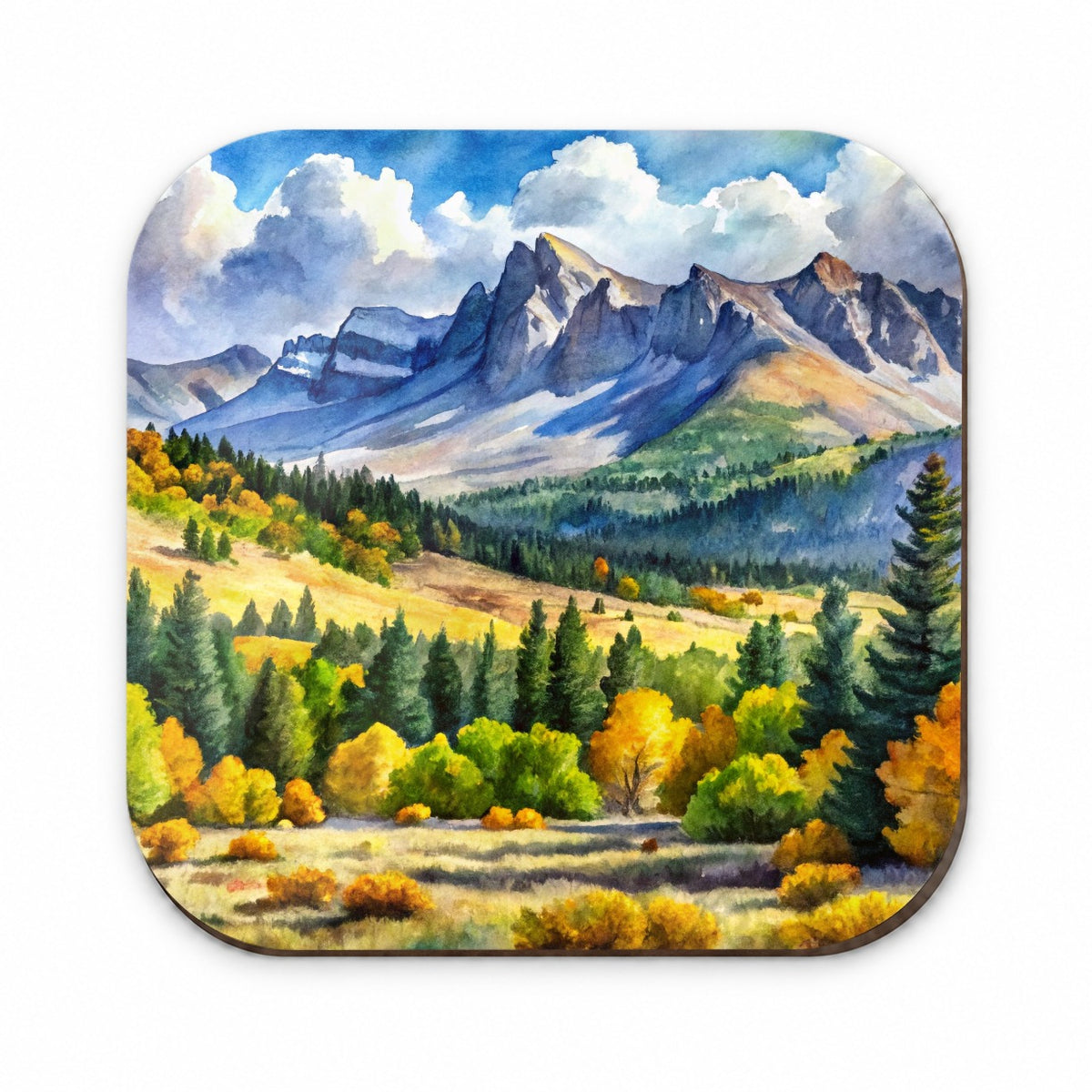 Great Basin National Park Nevada Watercolor Style Fridge Magnet