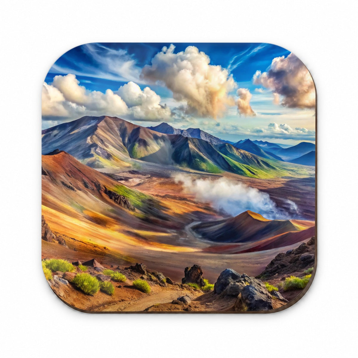 Haleakala National Park Hawaii Watercolor Style Fridge Magnet