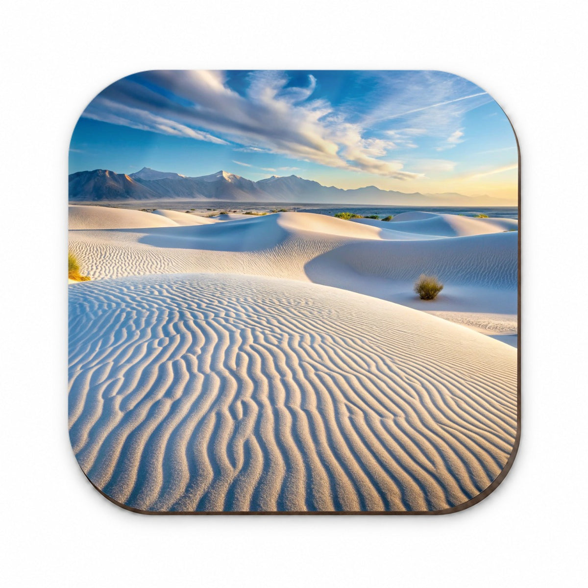 White Sands National Park New Mexico Watercolor Style Fridge Magnet