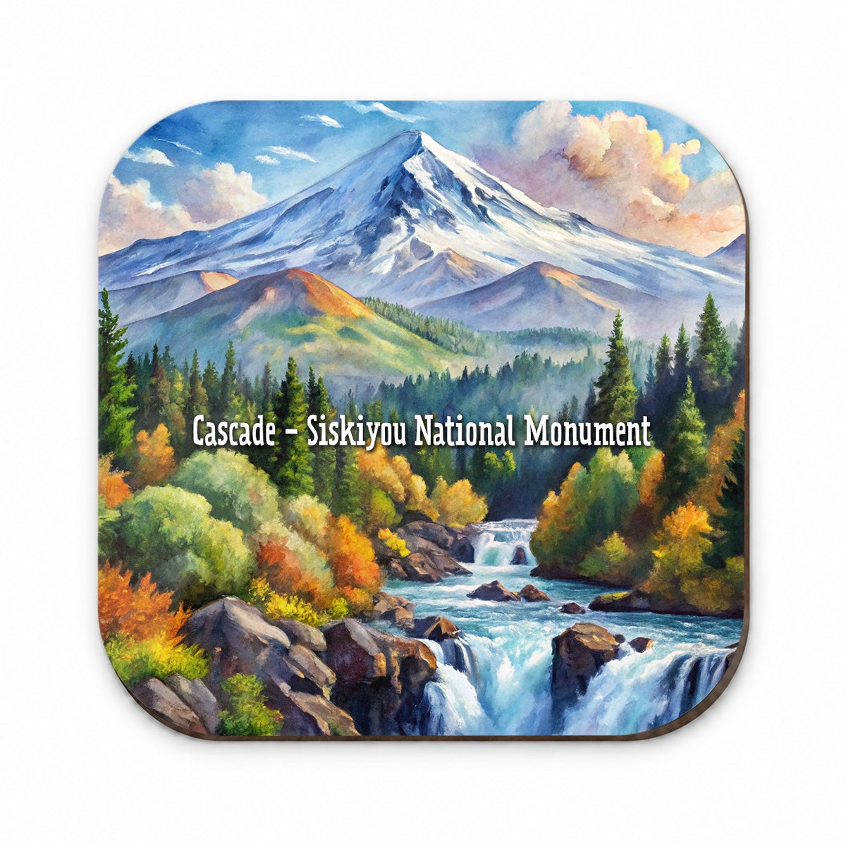 Cascade - Siskiyou National Monument California, Oregon Fridge Magnet