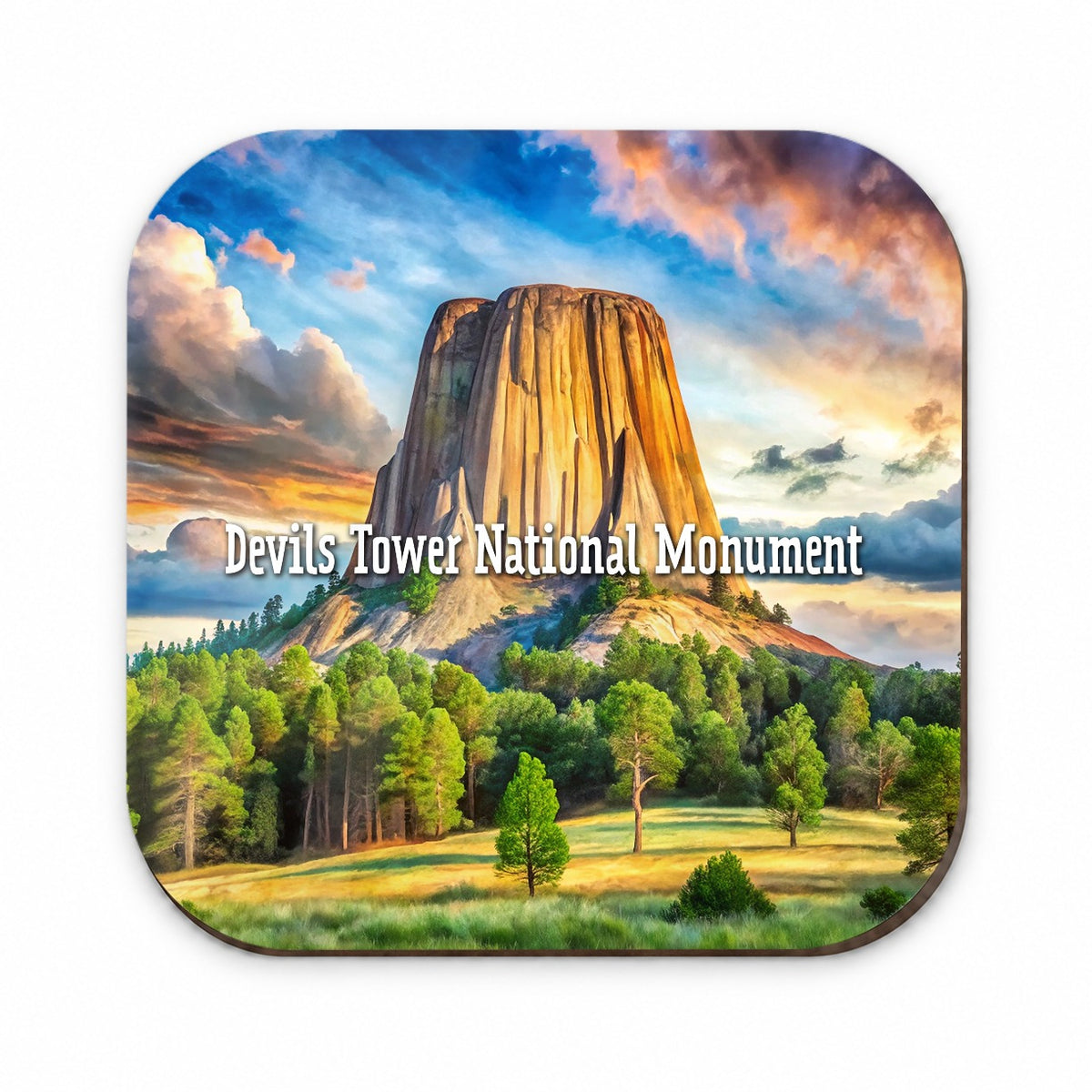 Devils Tower National Monument Wyoming Fridge Magnet
