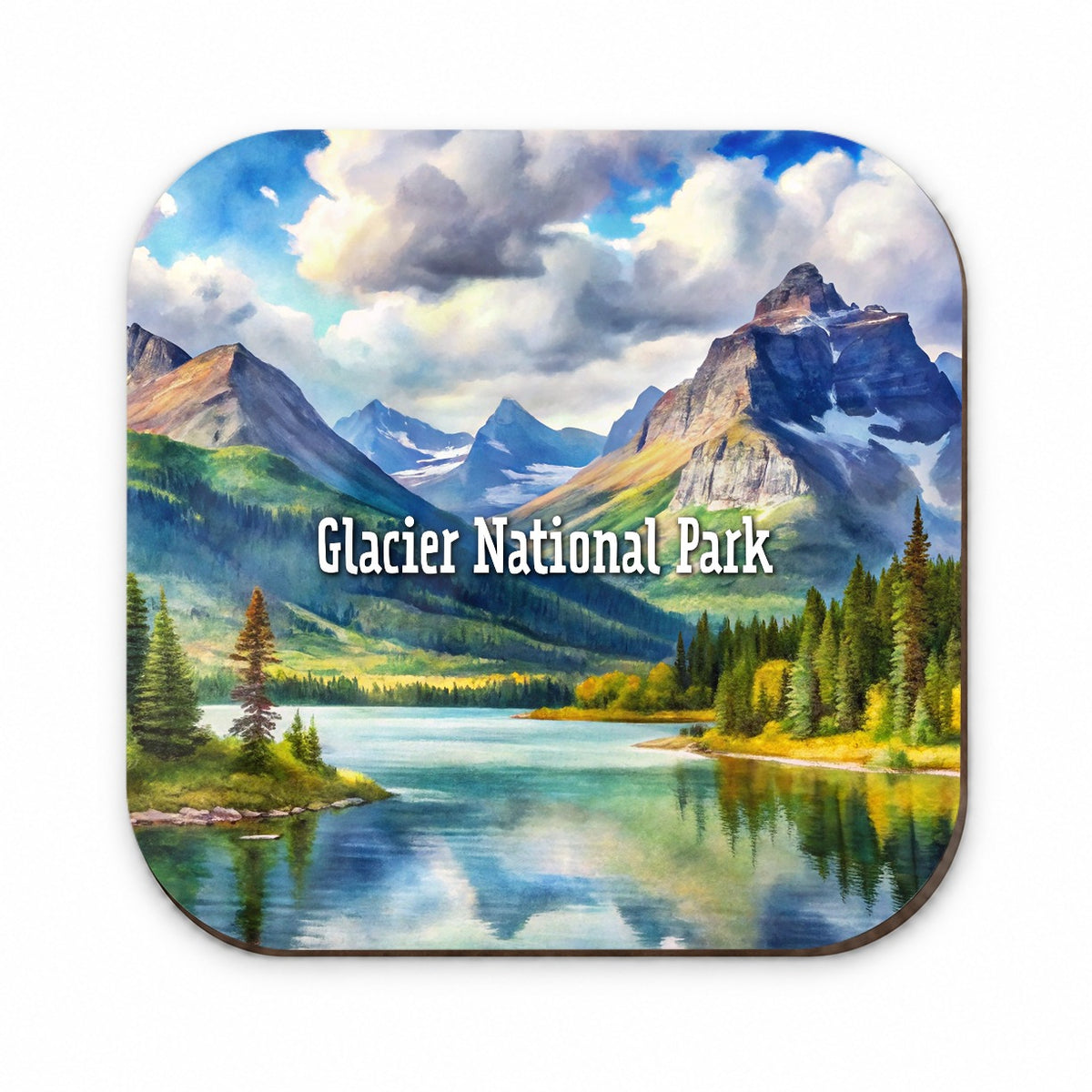Glacier National Park Montana Fridge Magnet