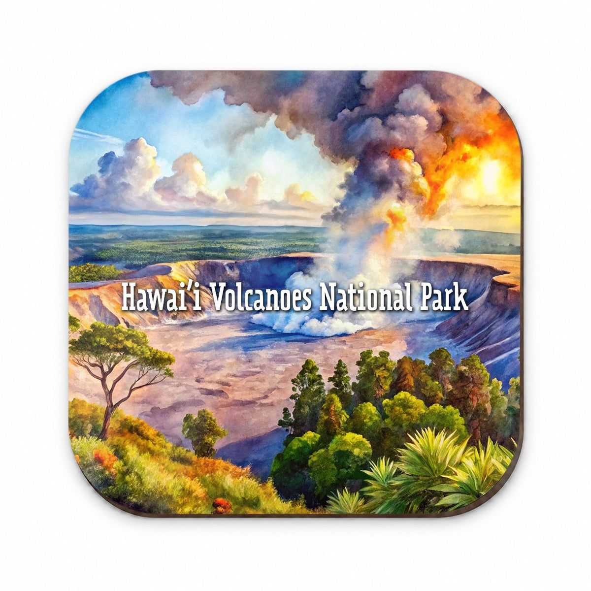 Hawai'i Volcanoes National Park Fridge Magnet