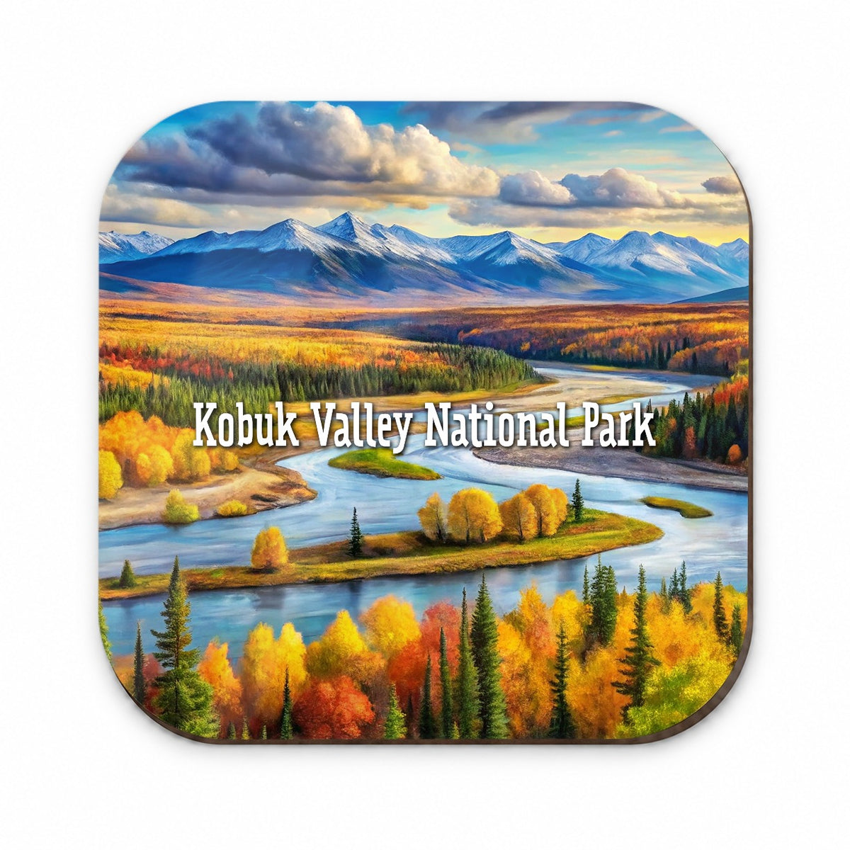 Kobuk Valley National Park Alaska Fridge Magnet