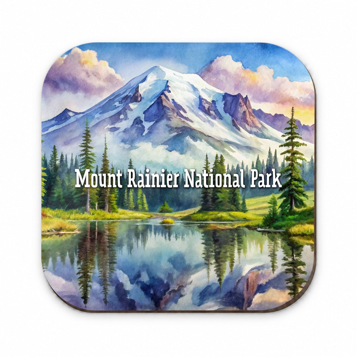 Mount Rainier National Park Washington Fridge Magnet