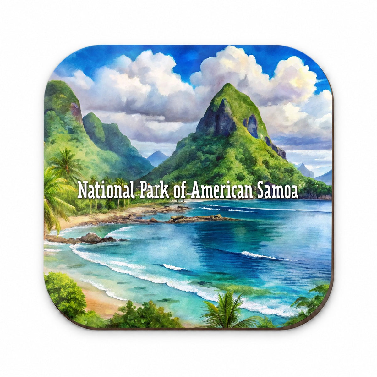 National Park of American Samoa Fridge Magnet