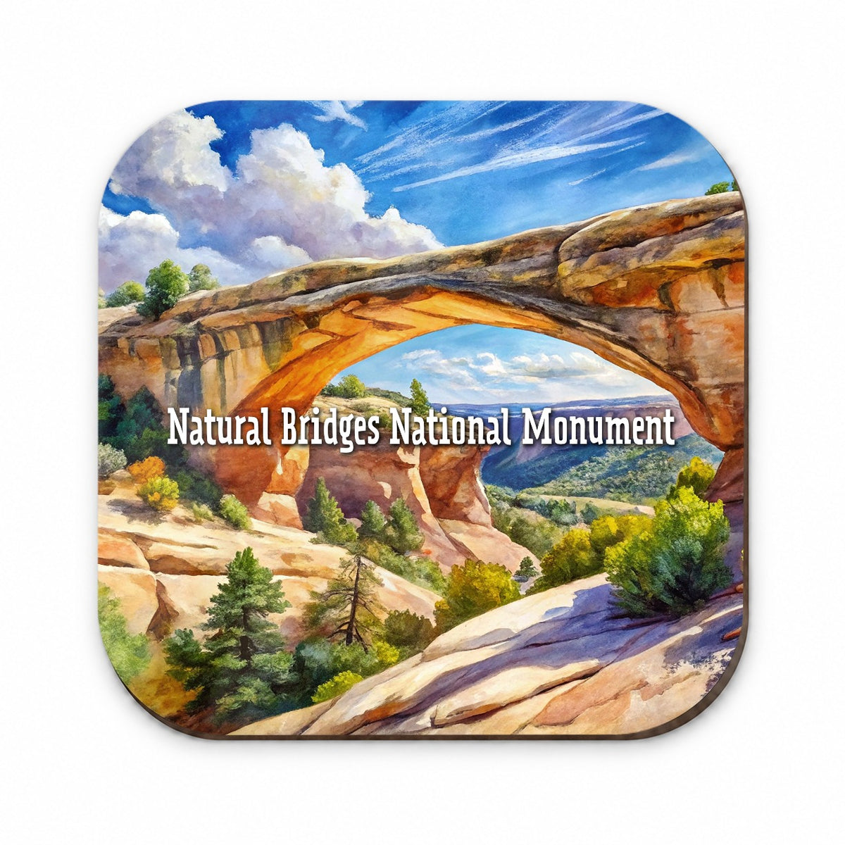 Natural Bridges National Monument Utah Fridge Magnet