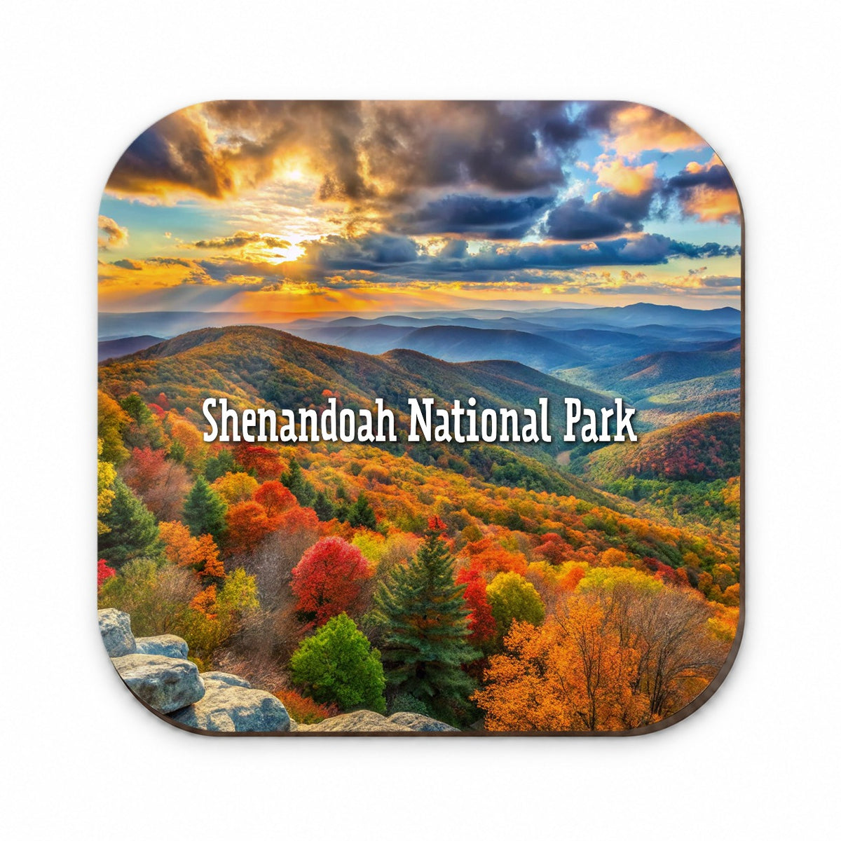 Shenandoah National Park Virginia Fridge Magnet